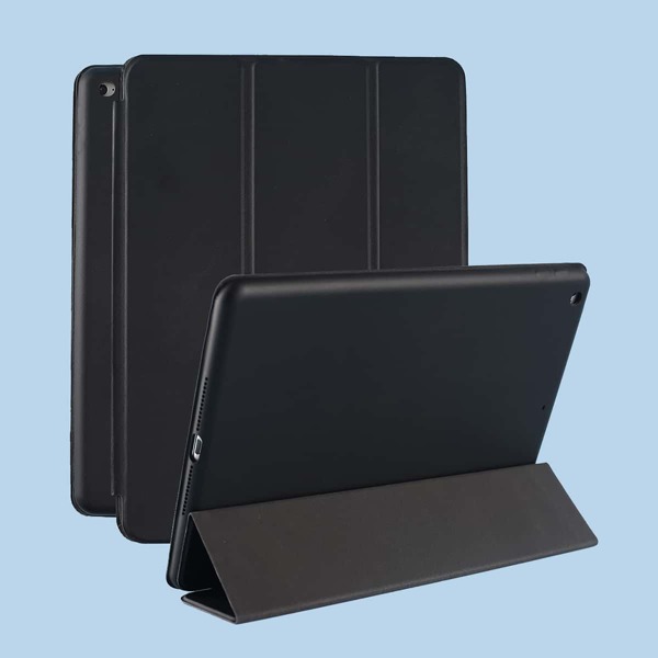 

1шт однотонный чехол для iPad, Чёрный