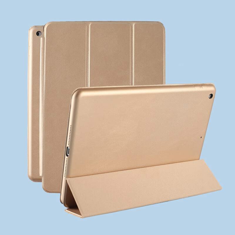 

1pc Solid iPad Case, Gold