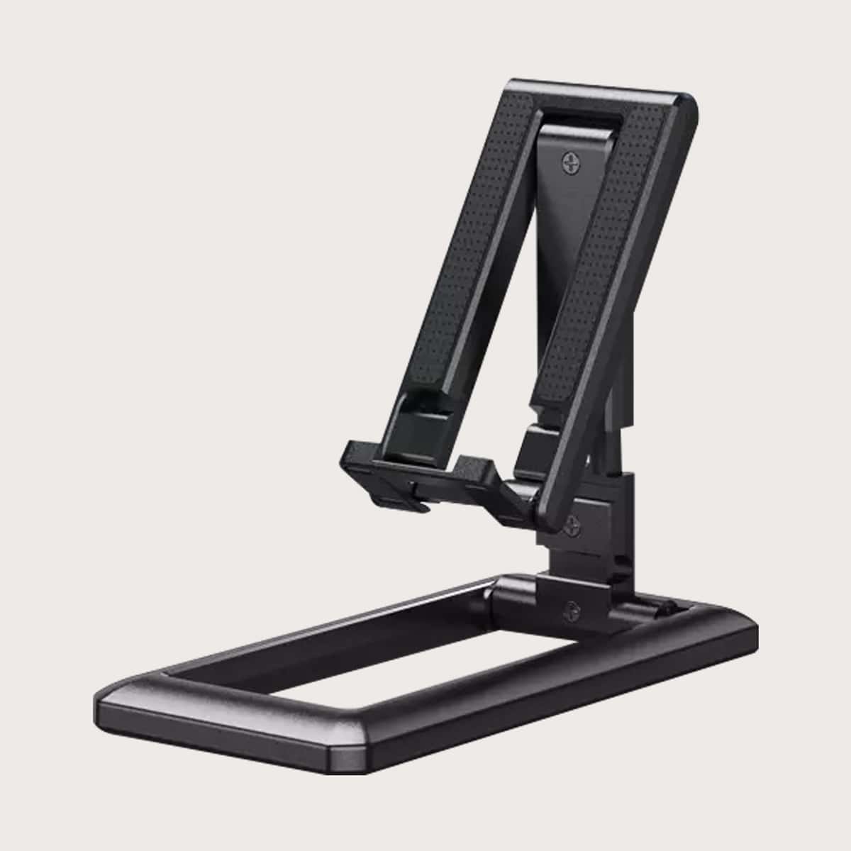 

1pc Desktop Foldable Phone Holder, Black