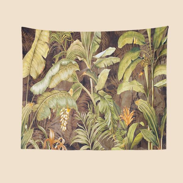 

Leaf Print Tapestry, Multicolor