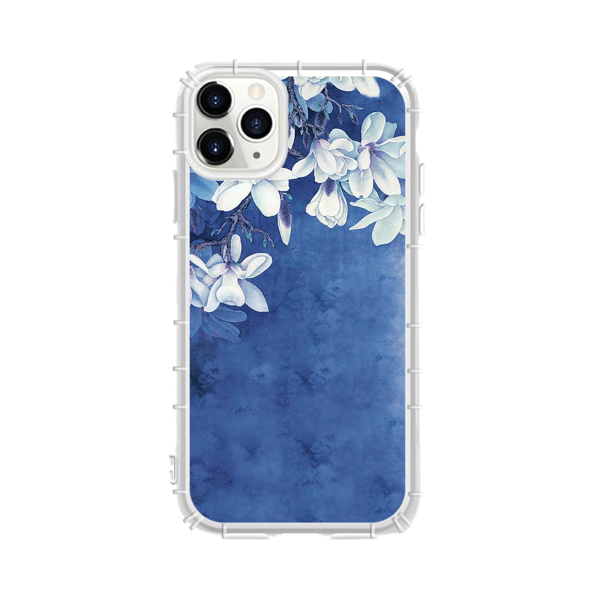 

1pc Flower Print iPhone Case, Multicolor