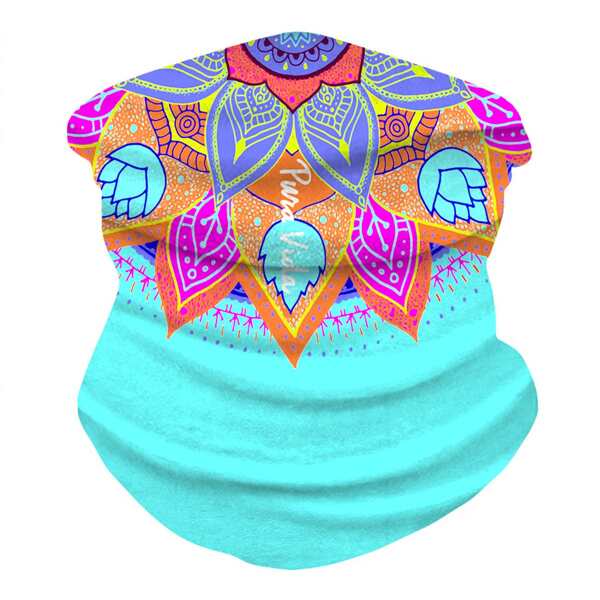 

Mandala Pattern Sun Protection For The Face, Multicolor
