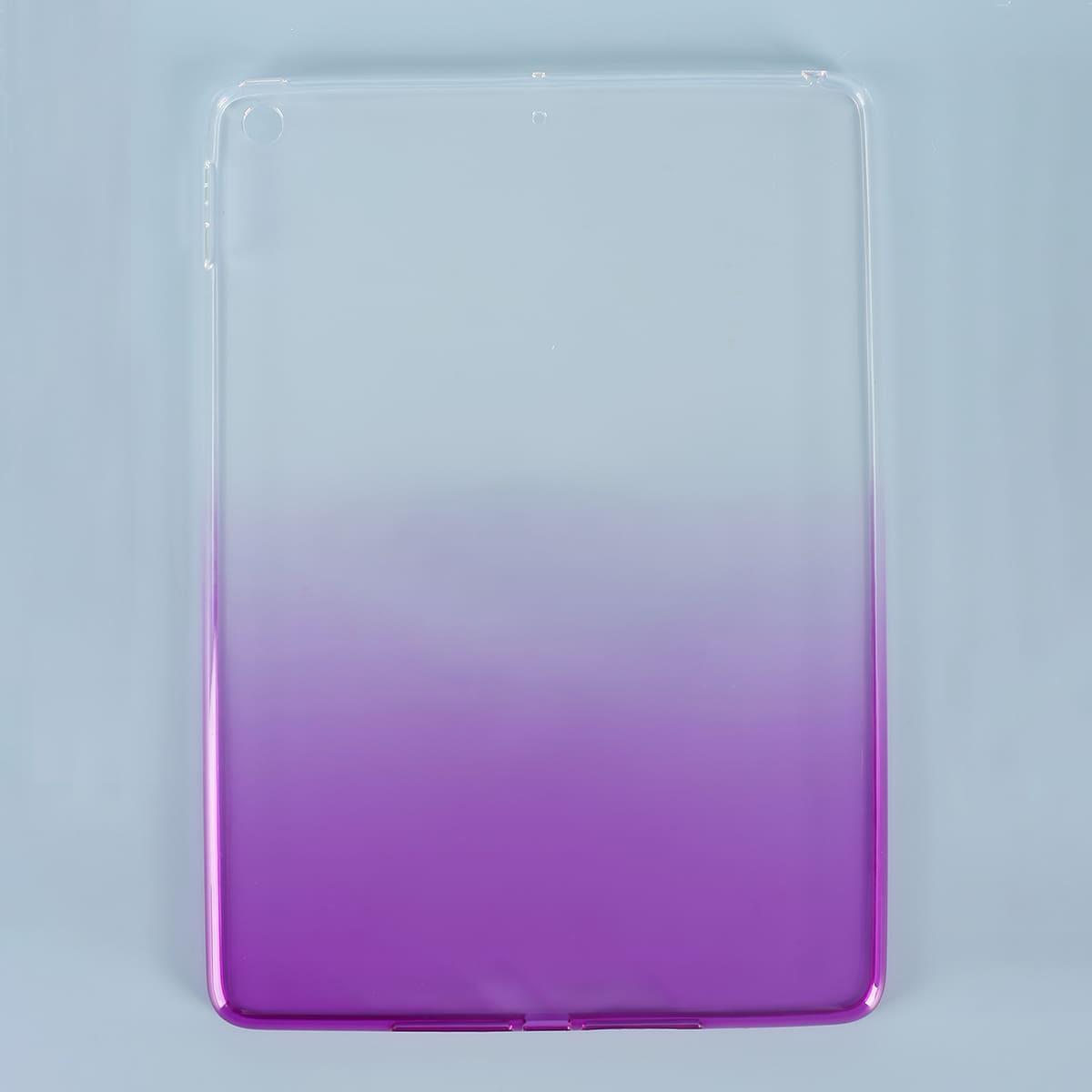 

1pc Ombre iPad Case, Purple