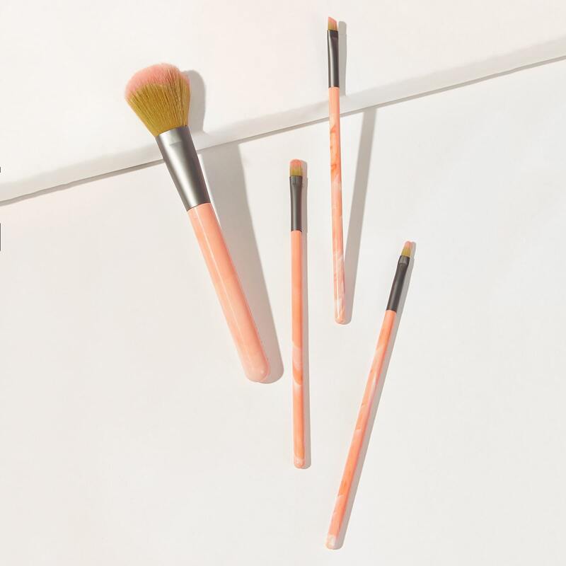 

4pcs Soft Makeup Brush, Multicolor