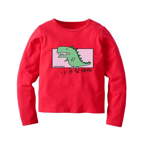 

Toddler Boys Cartoon Graphic Tee, Red