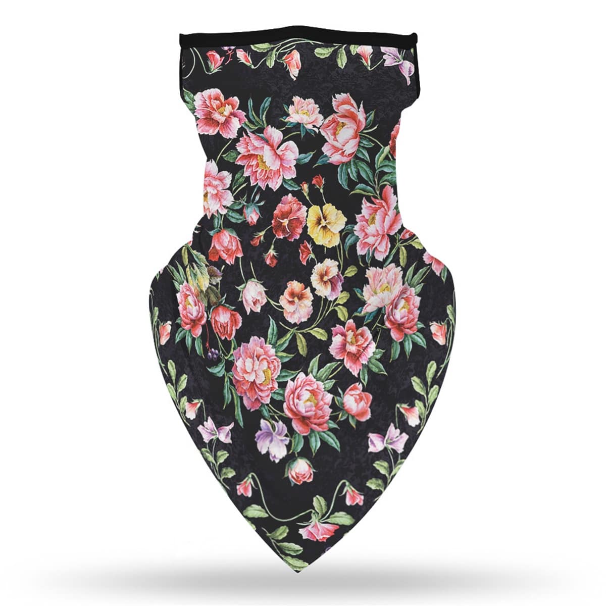 

Flower Pattern Sun Protection For The Face, Multicolor
