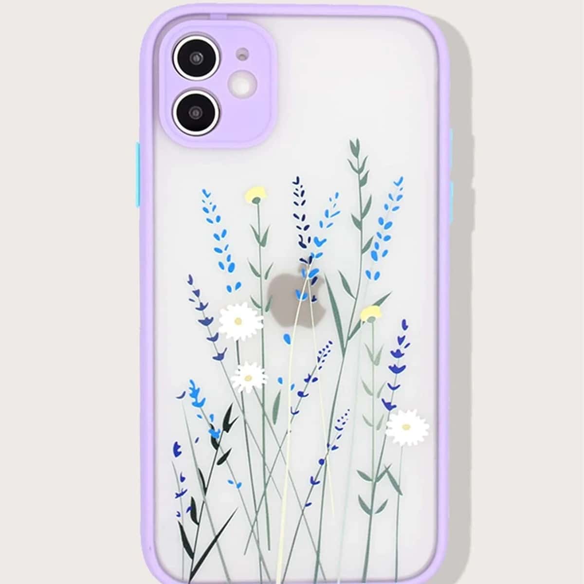 

Floral Frosted iPhone Case, Multicolor