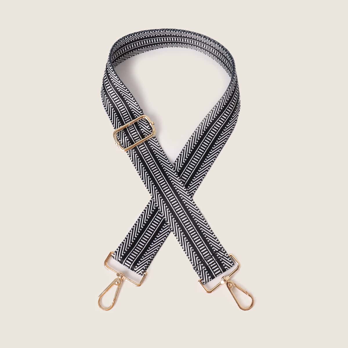 

Adjustable Bag Strap, Black and white