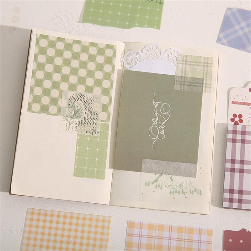 

20sheets Random Material Paper & 20pcs Sticker, Multicolor