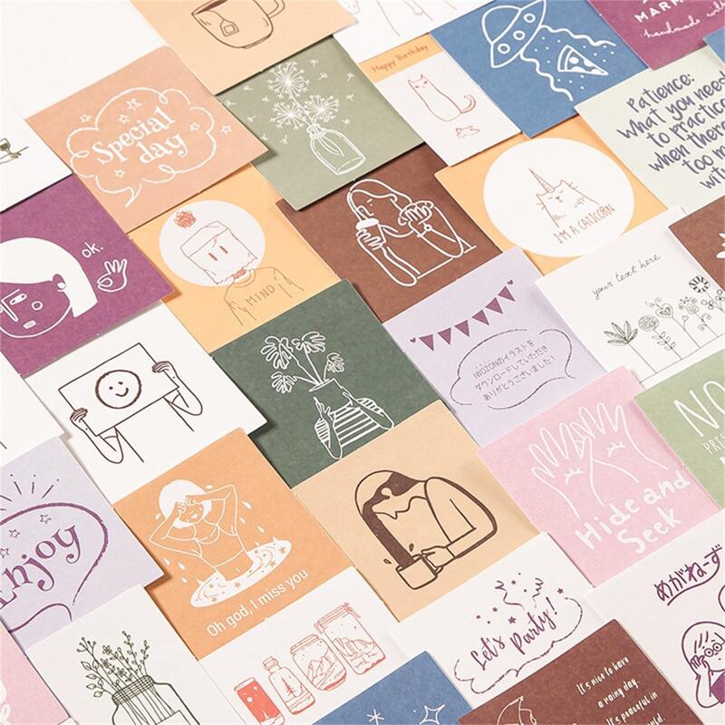 

60pcs Mixed Pattern DIY Sticker, Multicolor