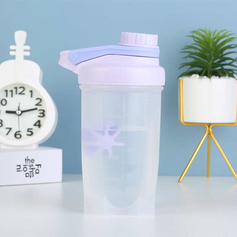 

Plain Water Bottle With Scale, Mauve purple