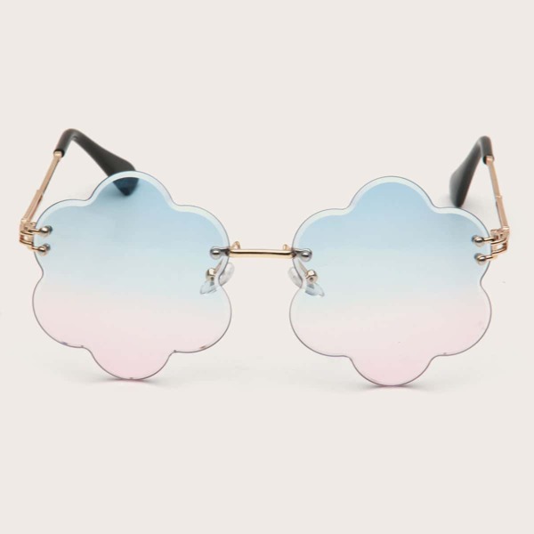 

Tinted Lens Rimless Sunglasses