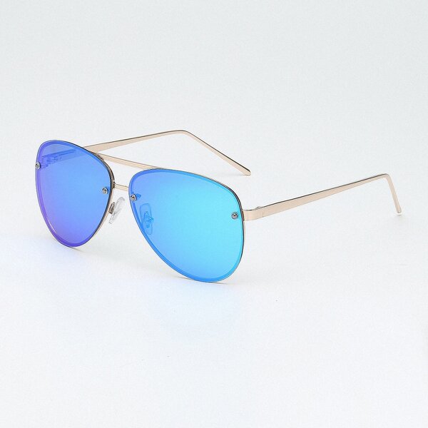 

Men Top Bar Polarized Sunglasses, Blue