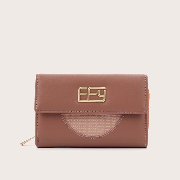 

Metal Decor Purse, Pink