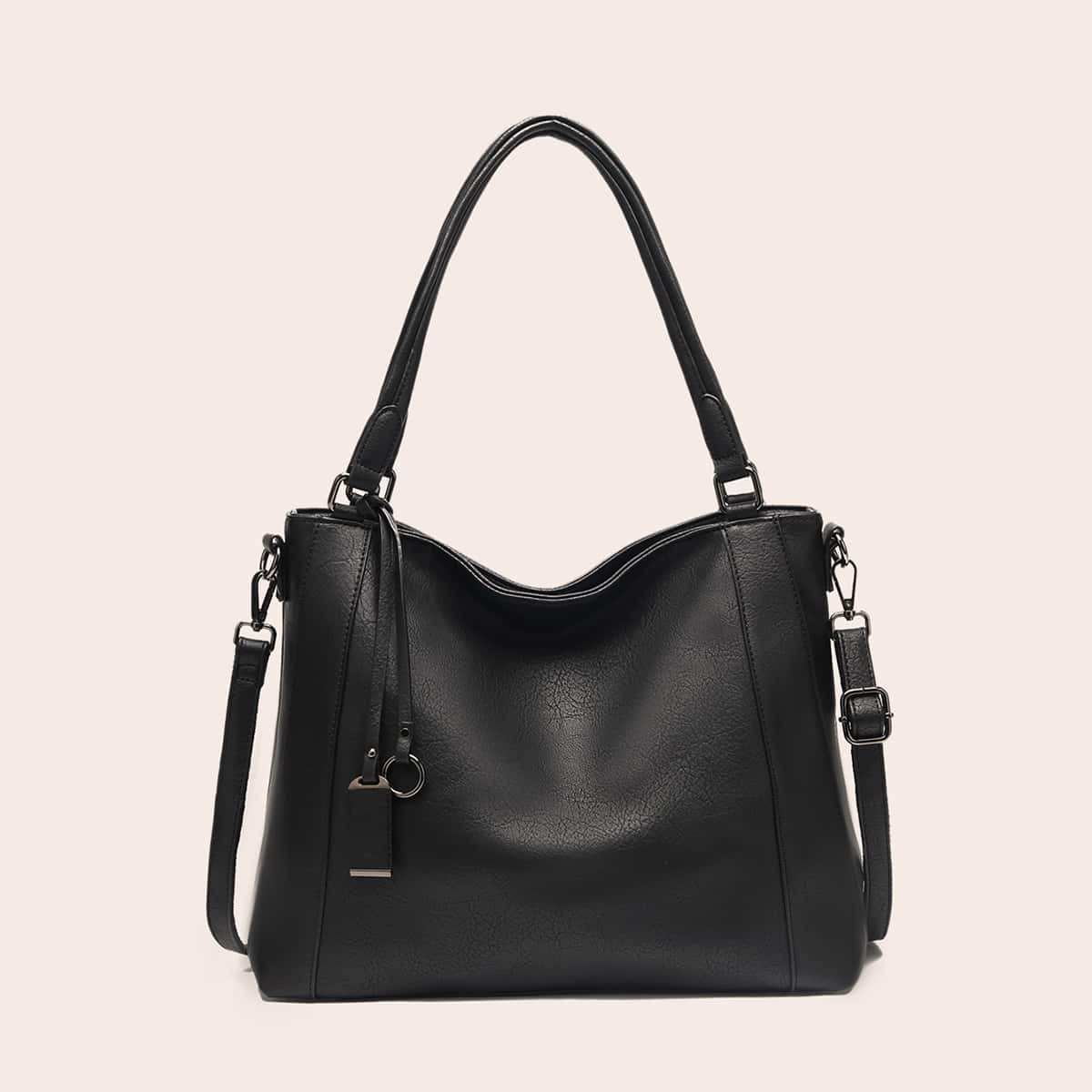 

Minimalist Shoulder Bag, Black