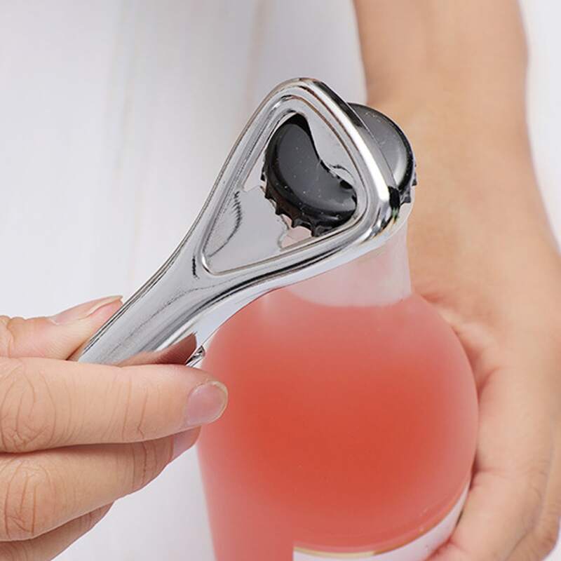 

1pc 3 In 1 Wine Opener, Silver