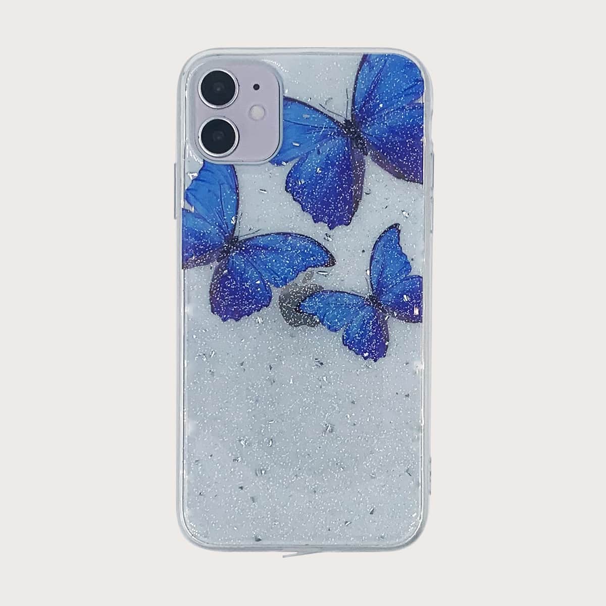 

Butterfly Clear iPhone Case