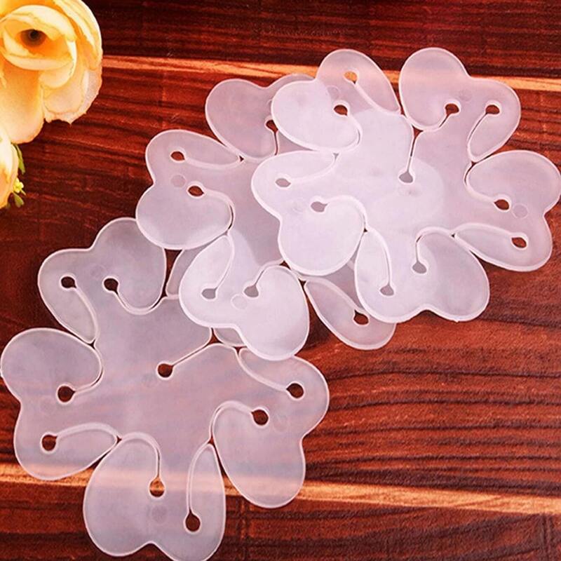 

10pcs Floral Balloon Modeling Clip, White