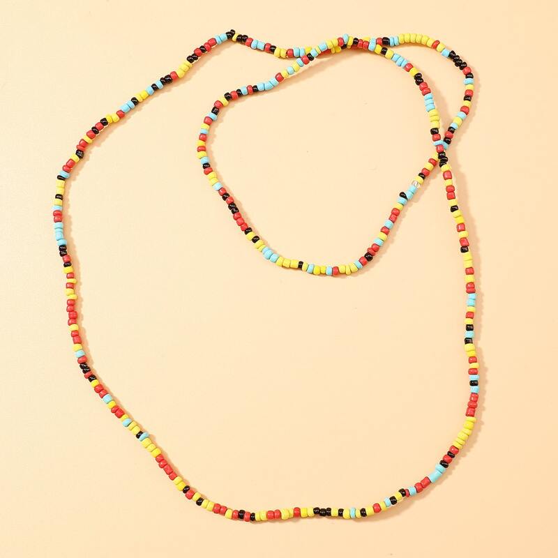 

Beaded Waist Chain, Multicolor