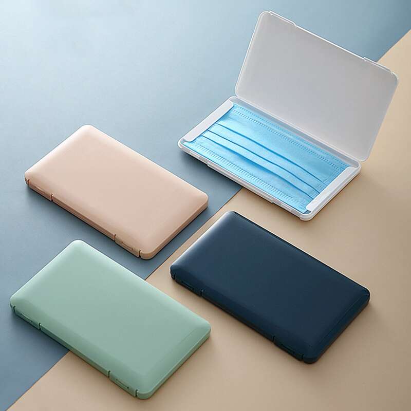 

1pc Random Color Face Cover Storage Box, Multicolor