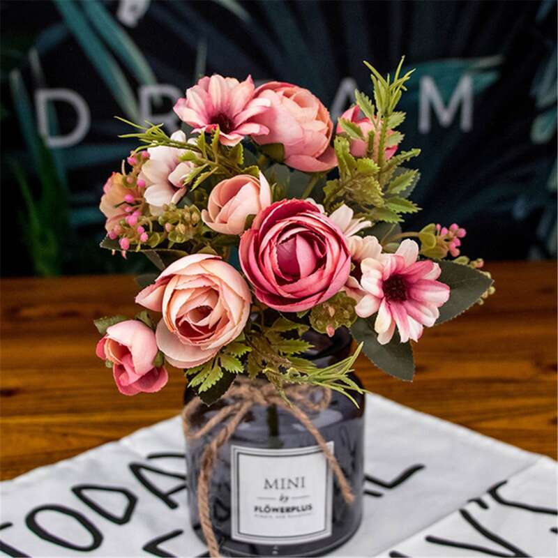

Artificial Flower Bundle, Multicolor