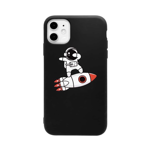 

1pc Cartoon Graphic iPhone Case, Multicolor