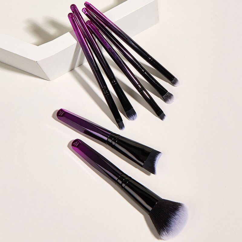 

7pcs Soft Makeup Brush, Multicolor
