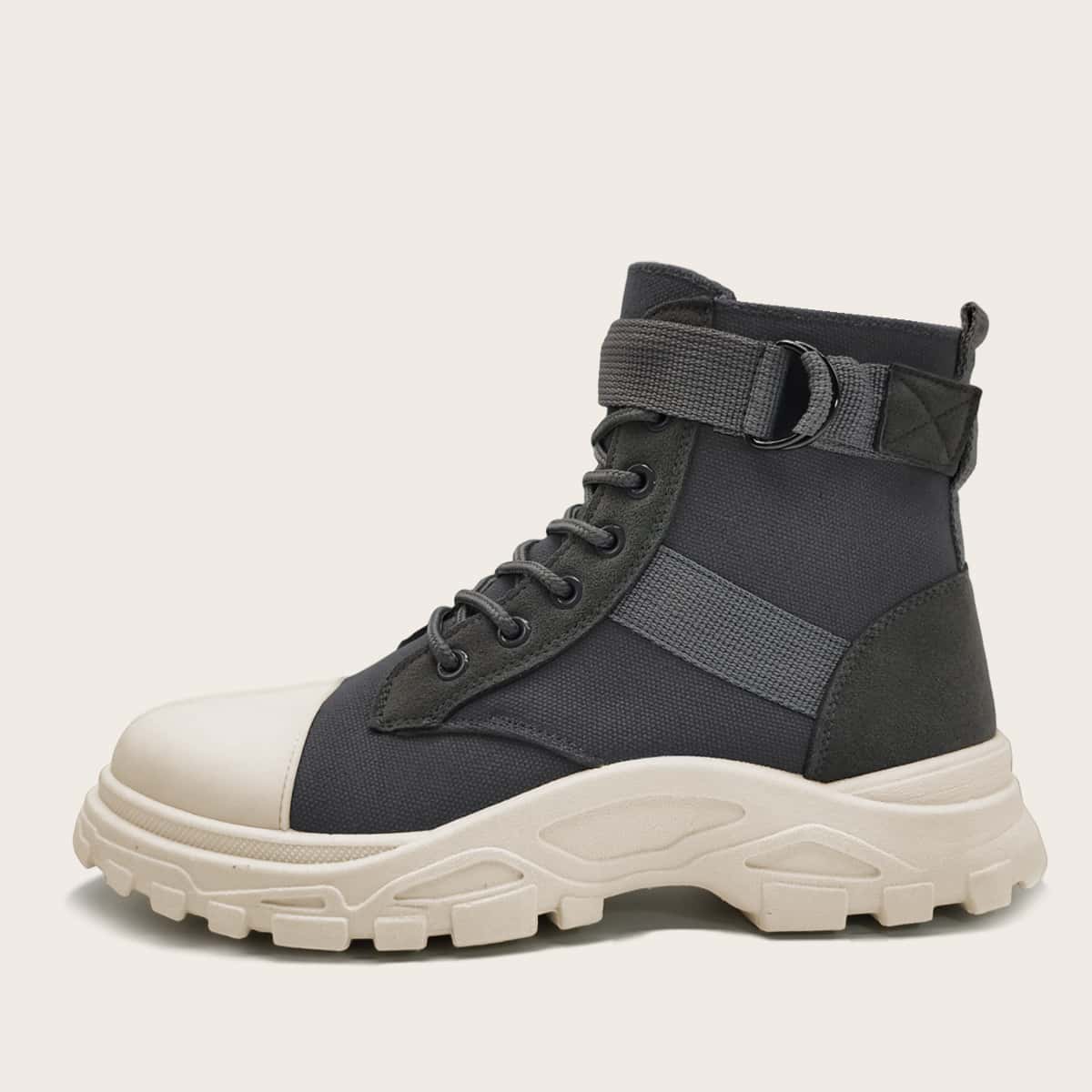 

Guys Cap Toe Hiking Boots, Grey