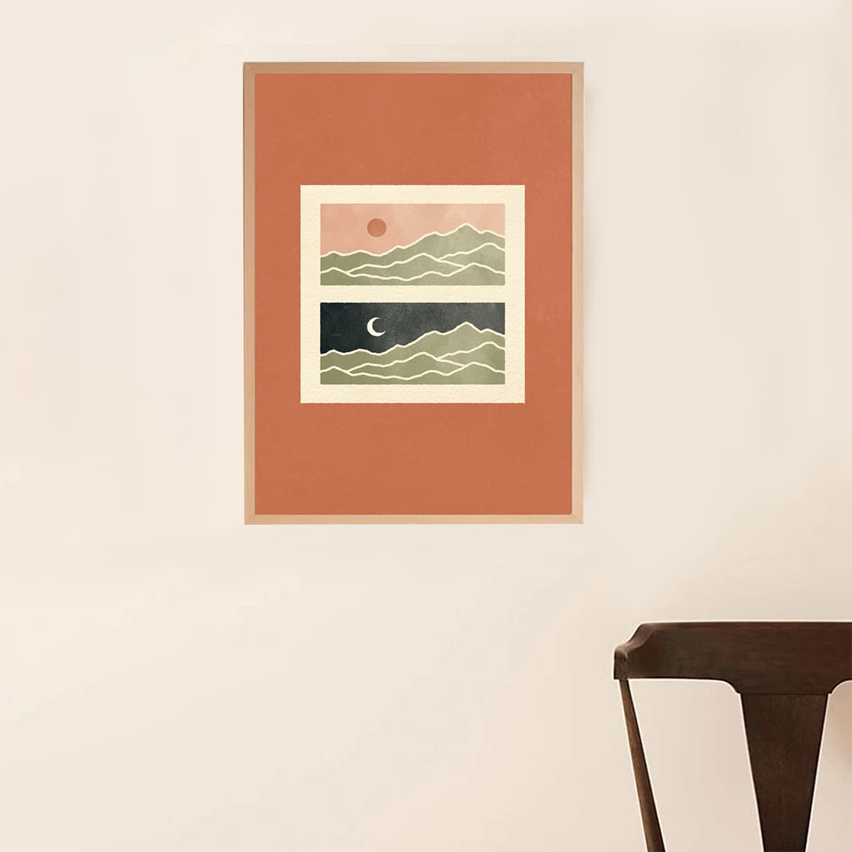 

Landscape Wall Art Print, Multicolor