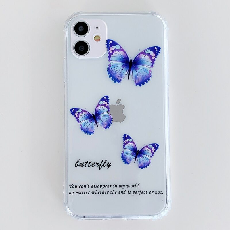 

Butterfly Clear iPhone Case