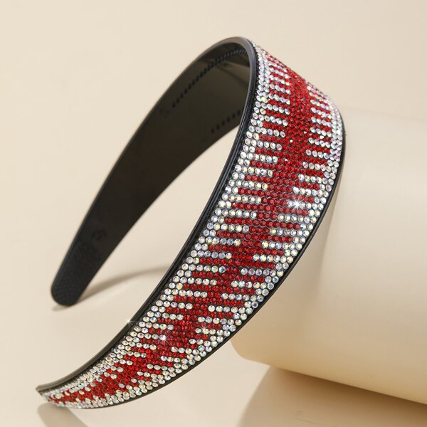 

Rhinestone Decor Hair Hoop, Multicolor