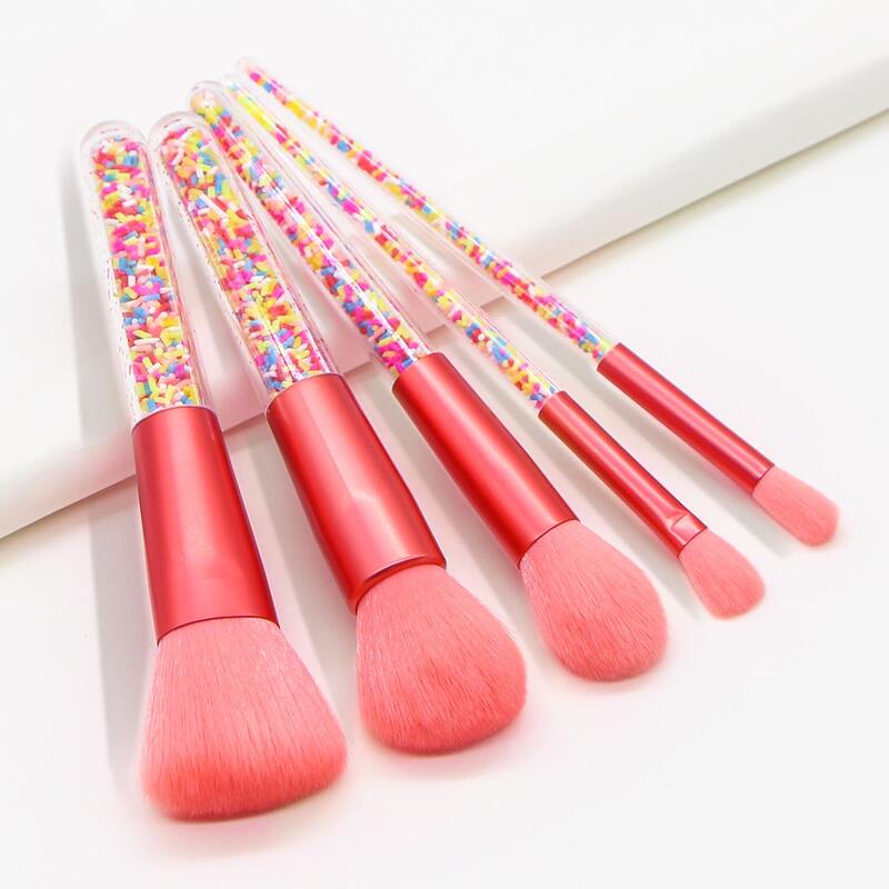 

5pcs Soft Makeup Brush, Pink