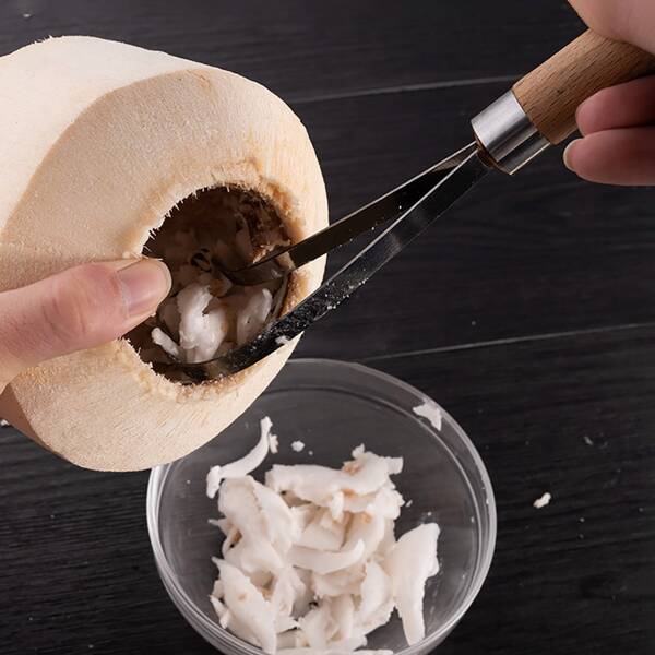 

Экстрактор кокосового мяса из нержавеющей стали, Aбрикосовый