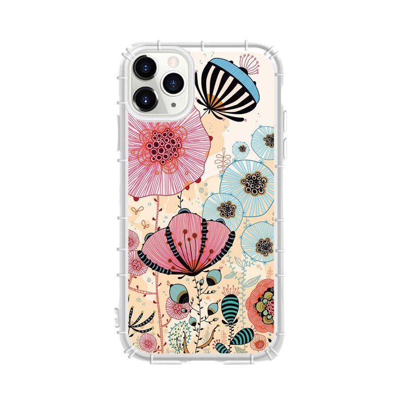 

1pc Plants Print iPhone Case, Multicolor