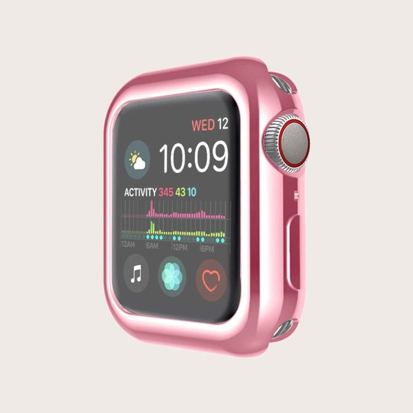 

Однотонный чехол для iWatch 1шт, Розовые