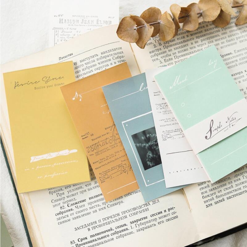 

1pc Random Pattern Memo Pad, Multicolor