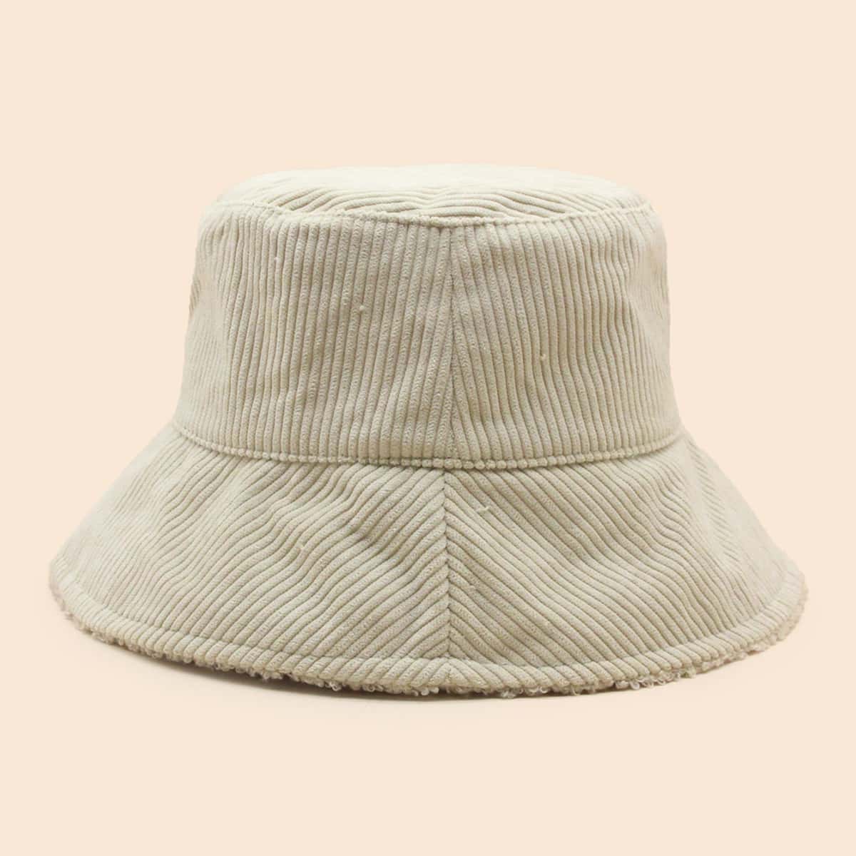 

Corduroy Bucket Hat, Khaki