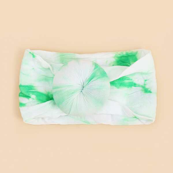 

Baby Knot Design Headband, Green