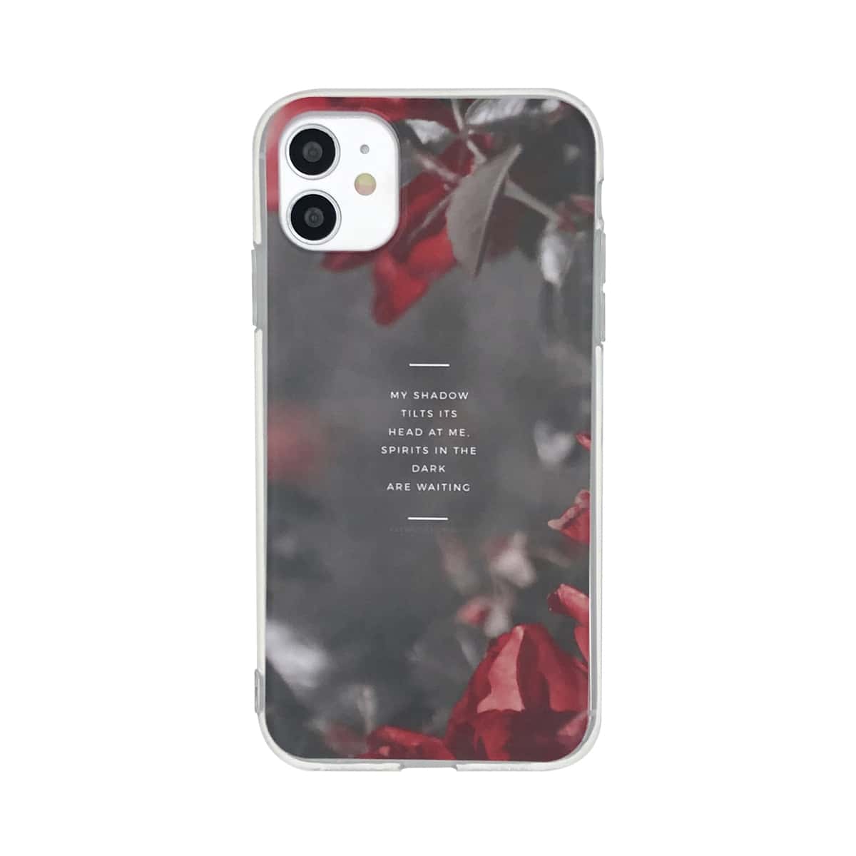 

1pc Flower Print iPhone Case, Multicolor