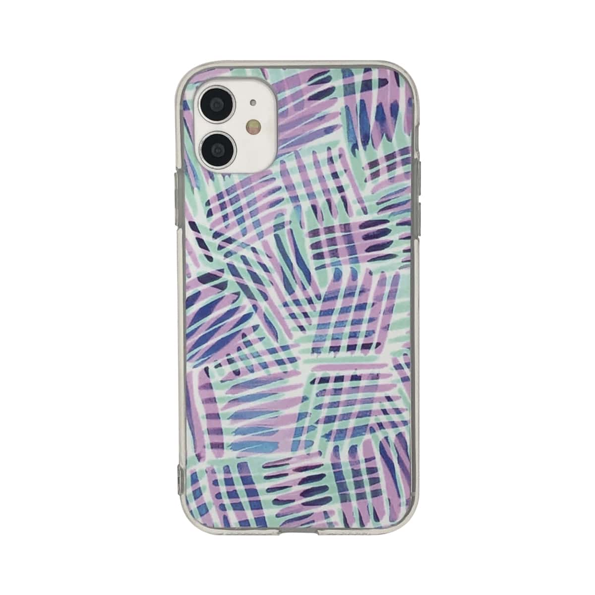 

1pc Graphic iPhone Case, Multicolor