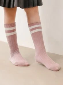3 pares calcetines de niños de rayas - Multicolor - Ver 2