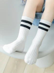 3 pares calcetines de niños de rayas - Multicolor - Ver 3