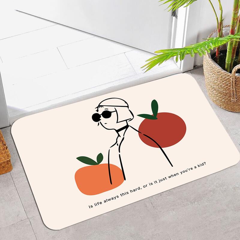

Figure Graphic Floor Mat, Multicolor