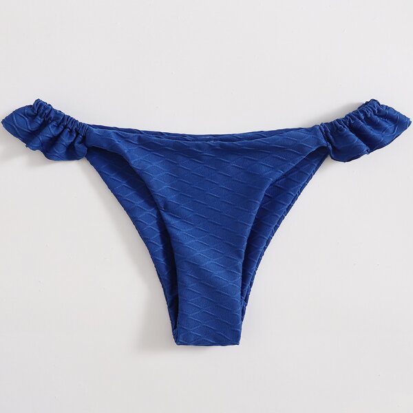 

Ruffle Trim Bikini Panty, Blue