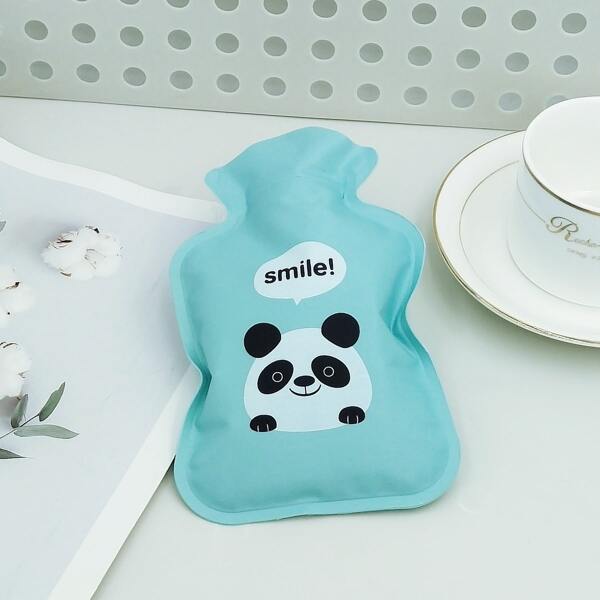 

Cartoon Panda Print Hot Water Bag, Multicolor