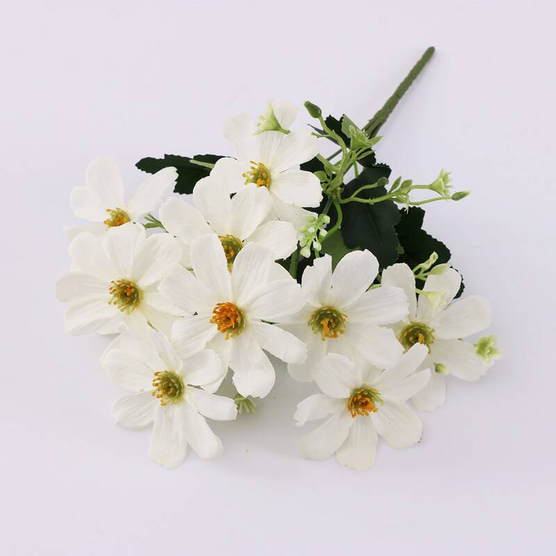 

1bunch Artificial Cherry Blossoms With 10pcs Head, White
