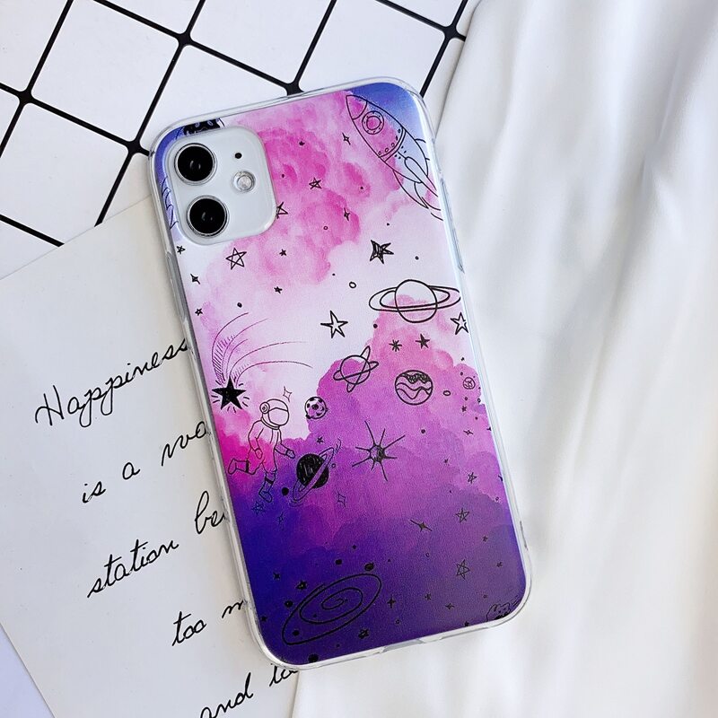 

Galaxy Print iPhone Case, Multicolor