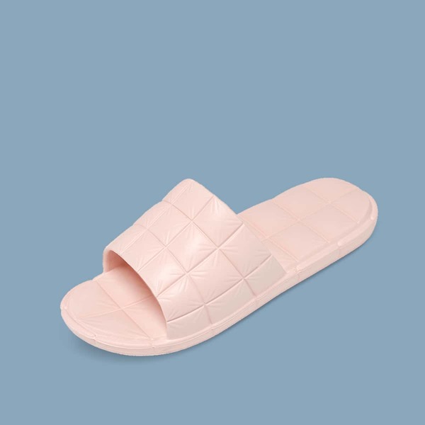 

Open Toe Wide Fit Slides, Pink