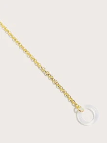 1pc Star Charm Headset Anti-lost Earring - Gold - View 3