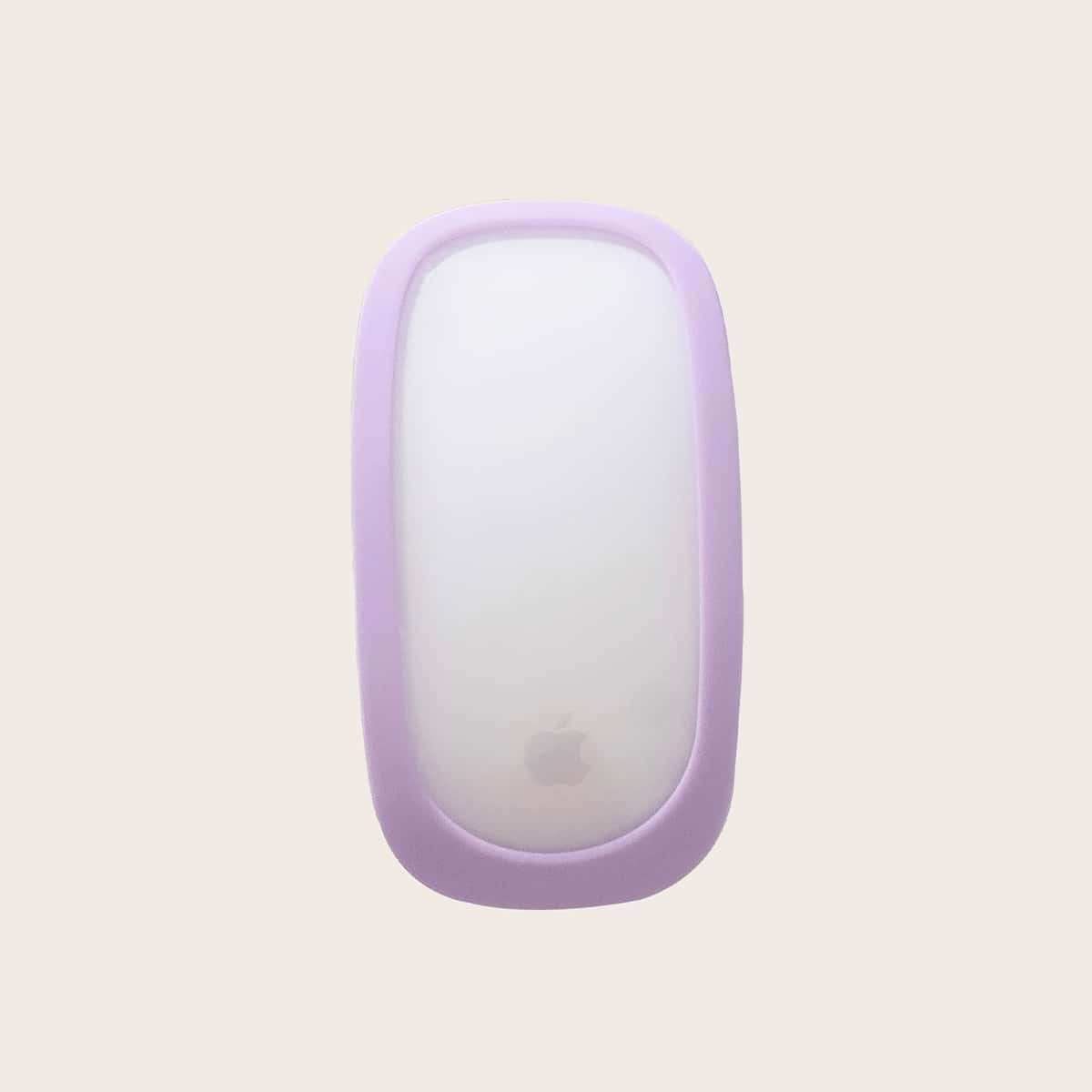 

1pc Silicone Magic Mouse Protection Case, Purple